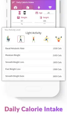 BMI Calculator – Calorie Burn android App screenshot 5